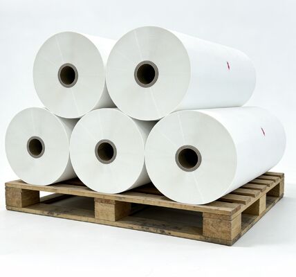 Διαφανής ψηφιακή ταινία λαμινοποίησης με διάρκεια ζωής 12 μηνών και πλάτος έως 2200 mm για βαριά εκτύπωση σε λάδι σιλικόνης