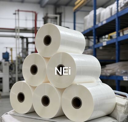 Πάνω από 90 GU επίπεδα λάμψης Λάμιναριστική ταινία λάμψης με ανακυκλώσιμες περιβαλλοντικά φιλικές επιλογές και αντοχή σε θερμοκρασία έως 120 °C