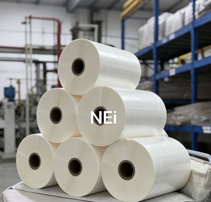 Πάνω από 90 GU επίπεδα λάμψης Λάμιναριστική ταινία λάμψης με ανακυκλώσιμες περιβαλλοντικά φιλικές επιλογές και αντοχή σε θερμοκρασία έως 120 °C