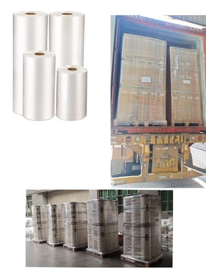 18 μm Pro Coating Transparent Gloss Lamination Film για σακούλες / χαρτιά