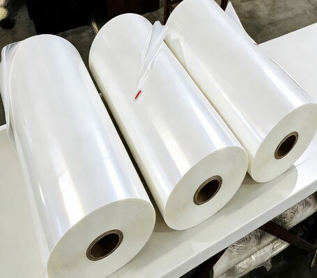 Διαφανής ταινία θερμής στιγματισμού 4-30 μm υγρασία για εκτύπωση και συσκευασία