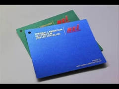 Χρωματιστή ταινία λαμινισμού με λαμπερότητα με προσαρμοσμένα χρώματα