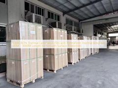 Θερμική μεμβράνη πλαστικοποίησης 30 MICRON με μόνιμη θερμική συγκόλληση και μήκος 100M - 3000M για προστασία λείας επιφάνειας