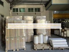 Γυαλιστερή επιφάνεια. Φιλμ πλαστικοποίησης γυαλιστερό, ιδανικό για πλαστικοποίηση έντυπου υλικού, αφισών, προσφέροντας προστασία και λάμψη.