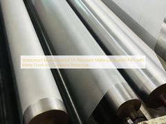 Αδιάβροχο, ανθεκτικό στην υγρασία, ανθεκτικό στην υπεριώδη ακτινοβολία, ματ φιλμ πλαστικοποίησης με ματ φινίρισμα για πλήρη προστασία